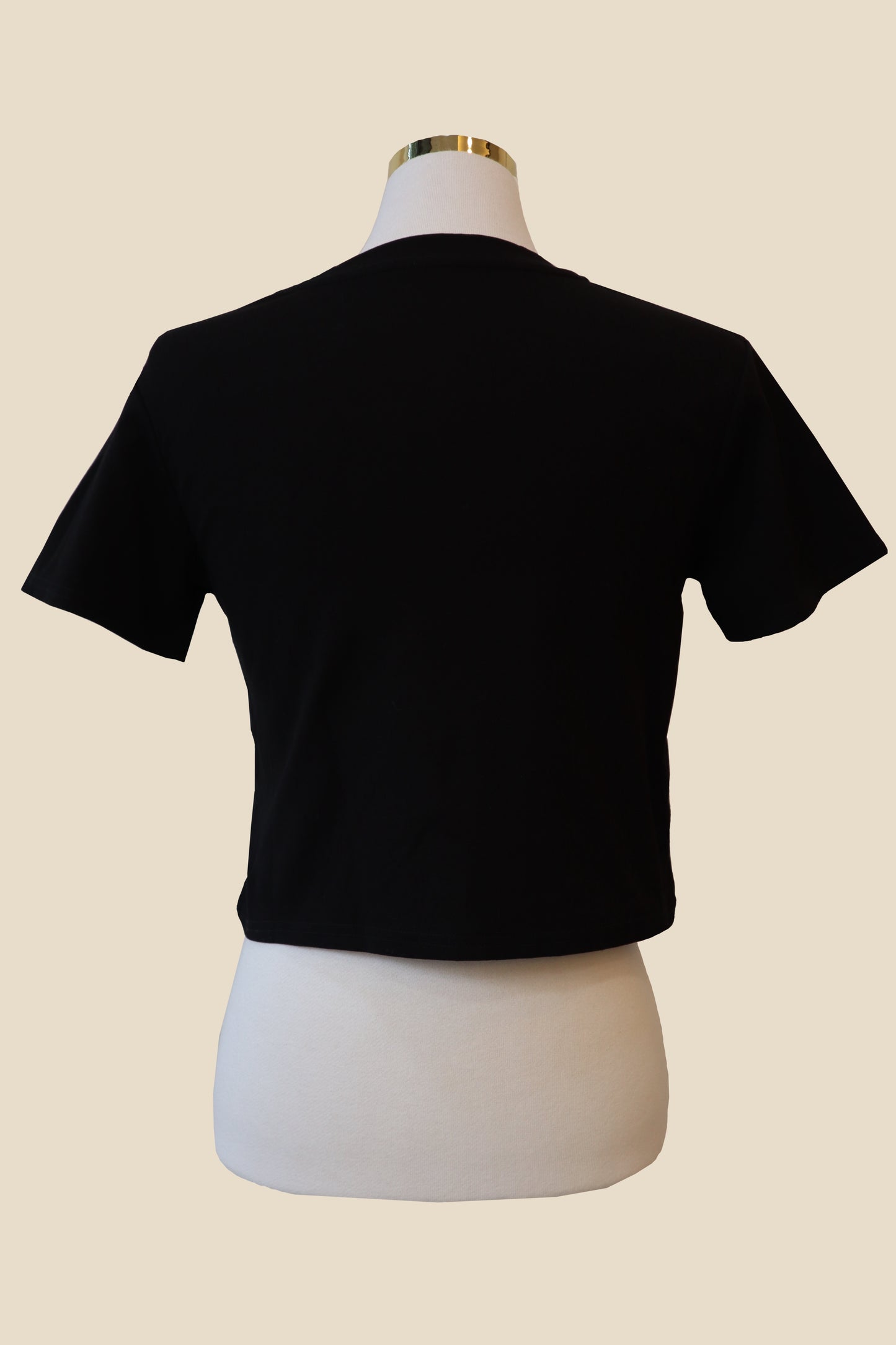 Heart String Cropped Shirt