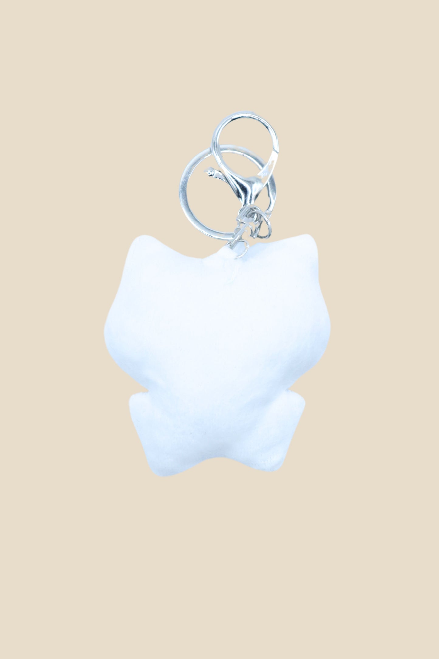 Crying Cat Plush Keychain