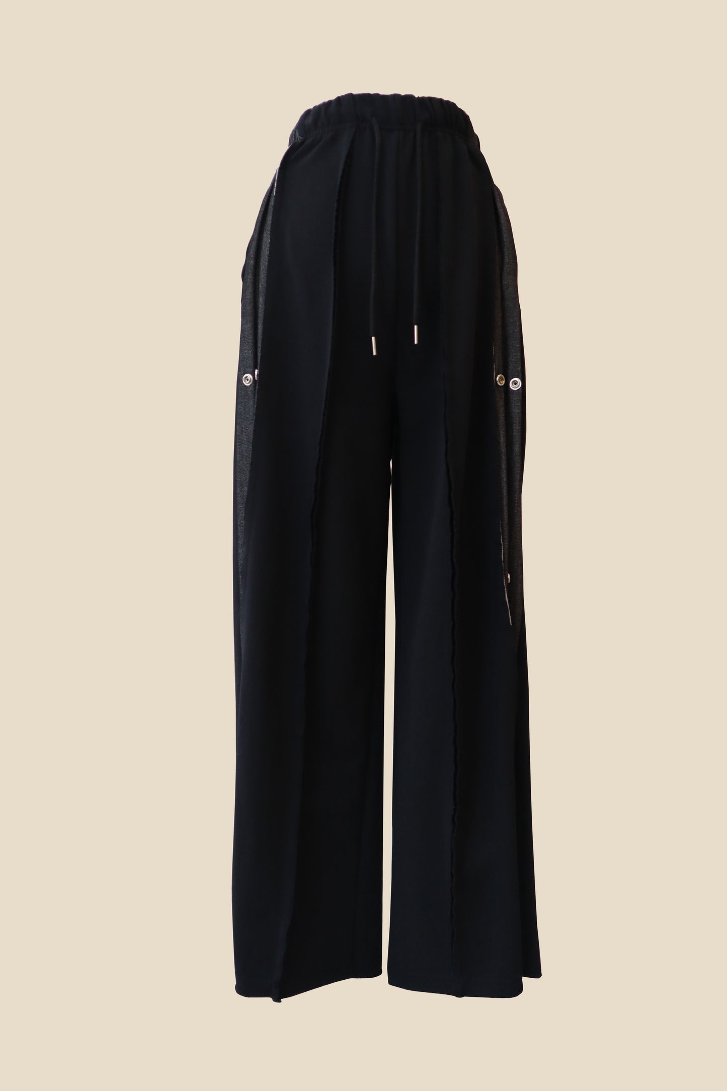 Dual Denim Jogger Pants