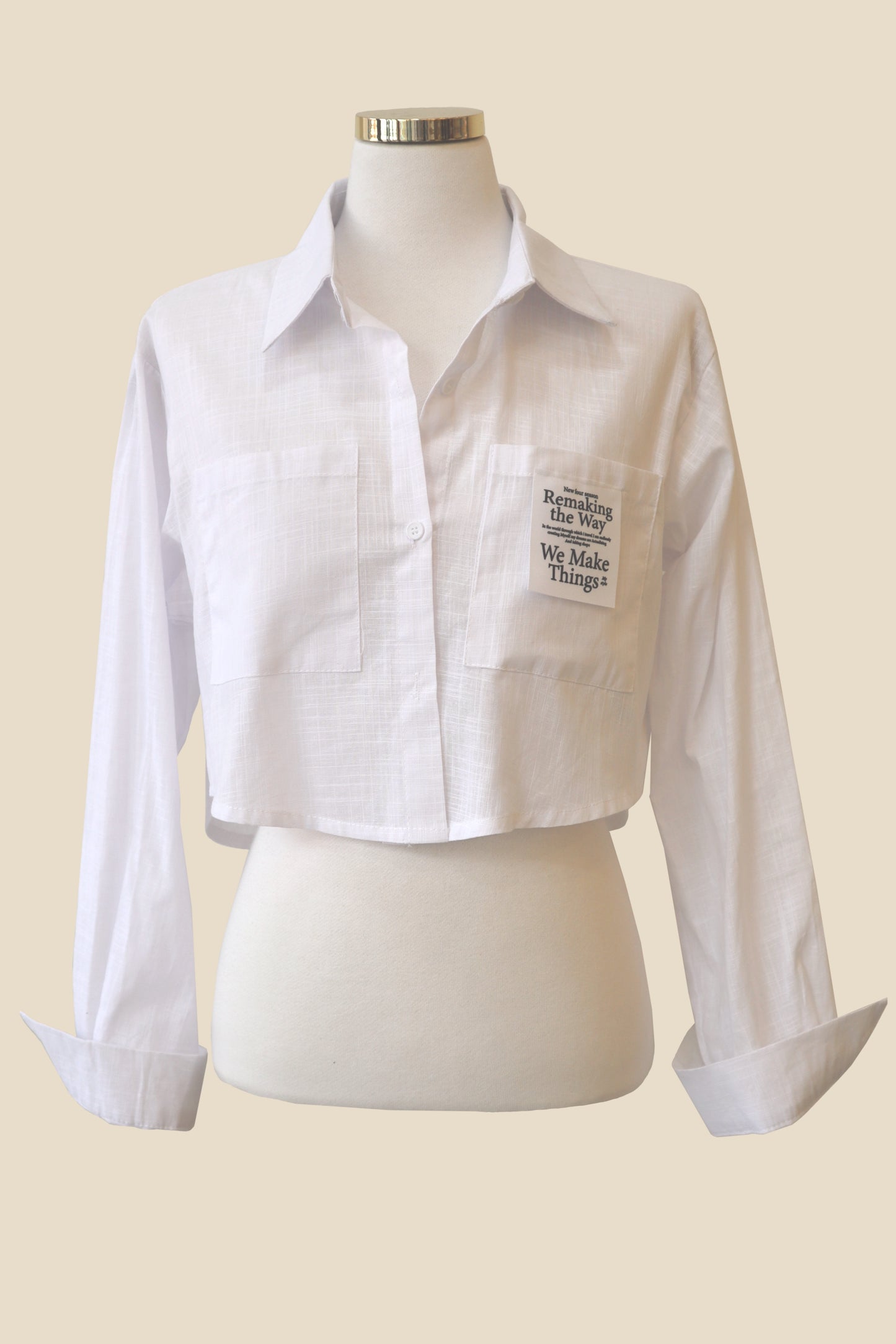 Remaking the Way Cropped Shirt