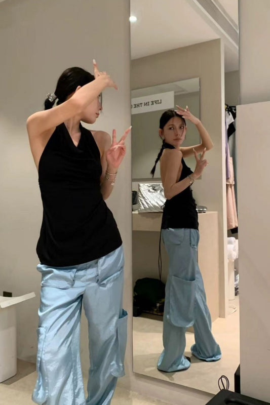 Sexy-Back Sleeveless Top