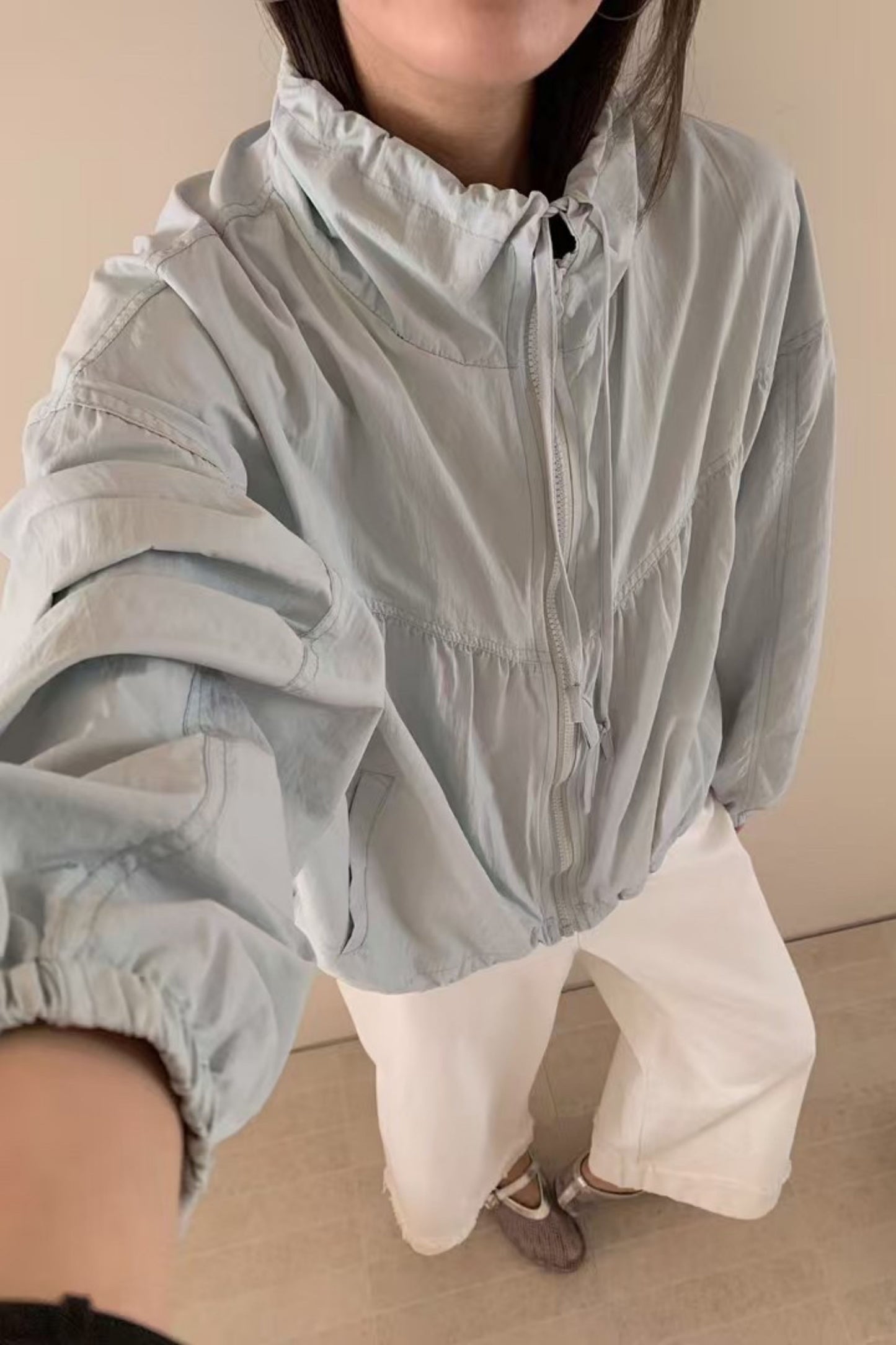 Ultra-Thin Athletic Wind Breaker