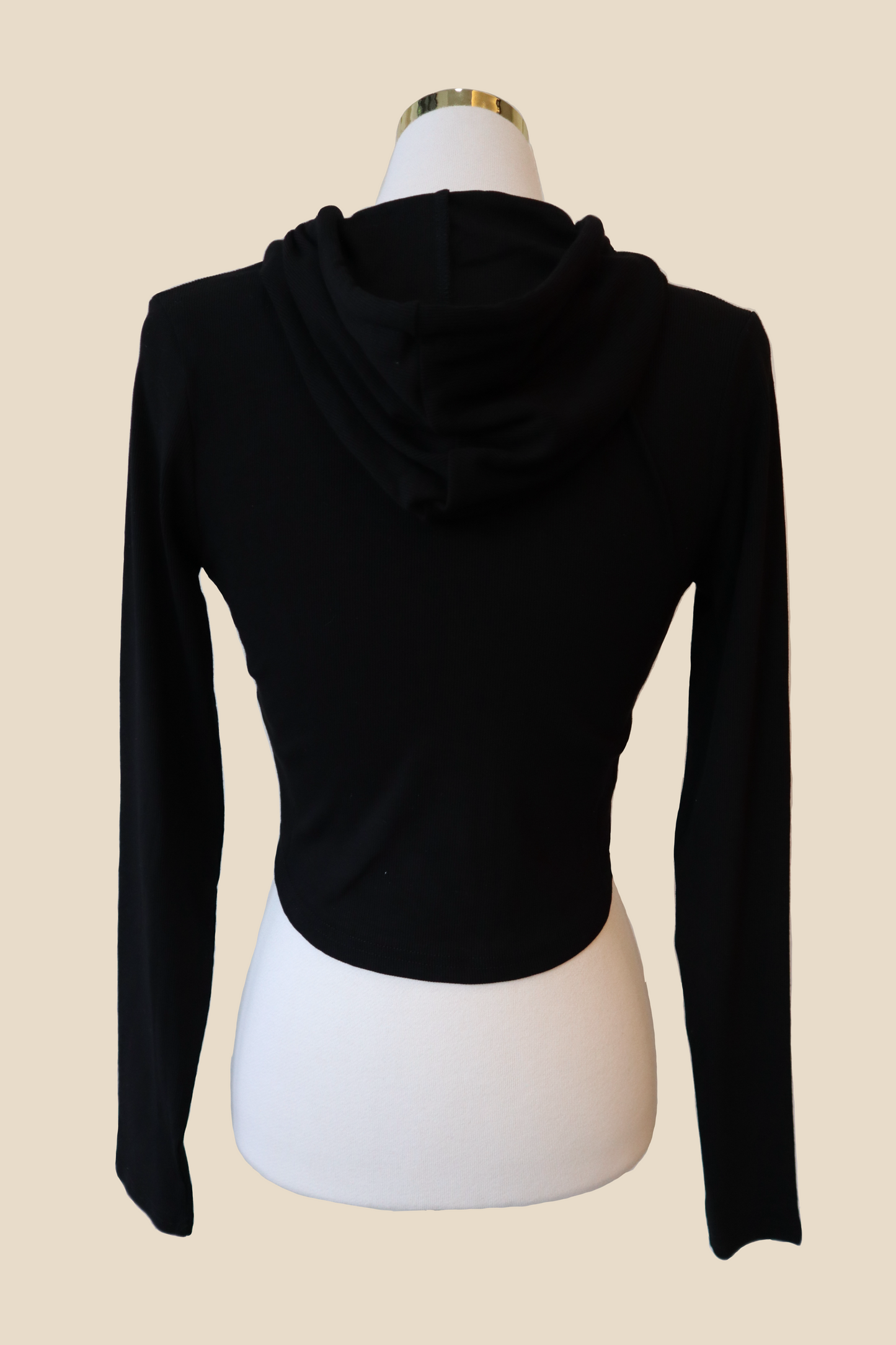 Double Pocket Cropped Zip-Up