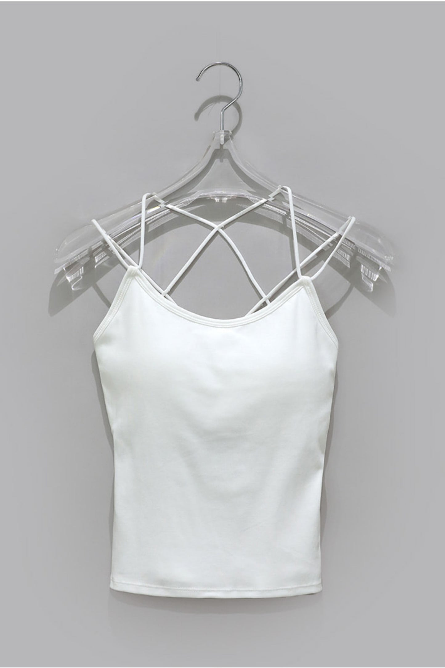 Webbed-Back Capped Tank Top