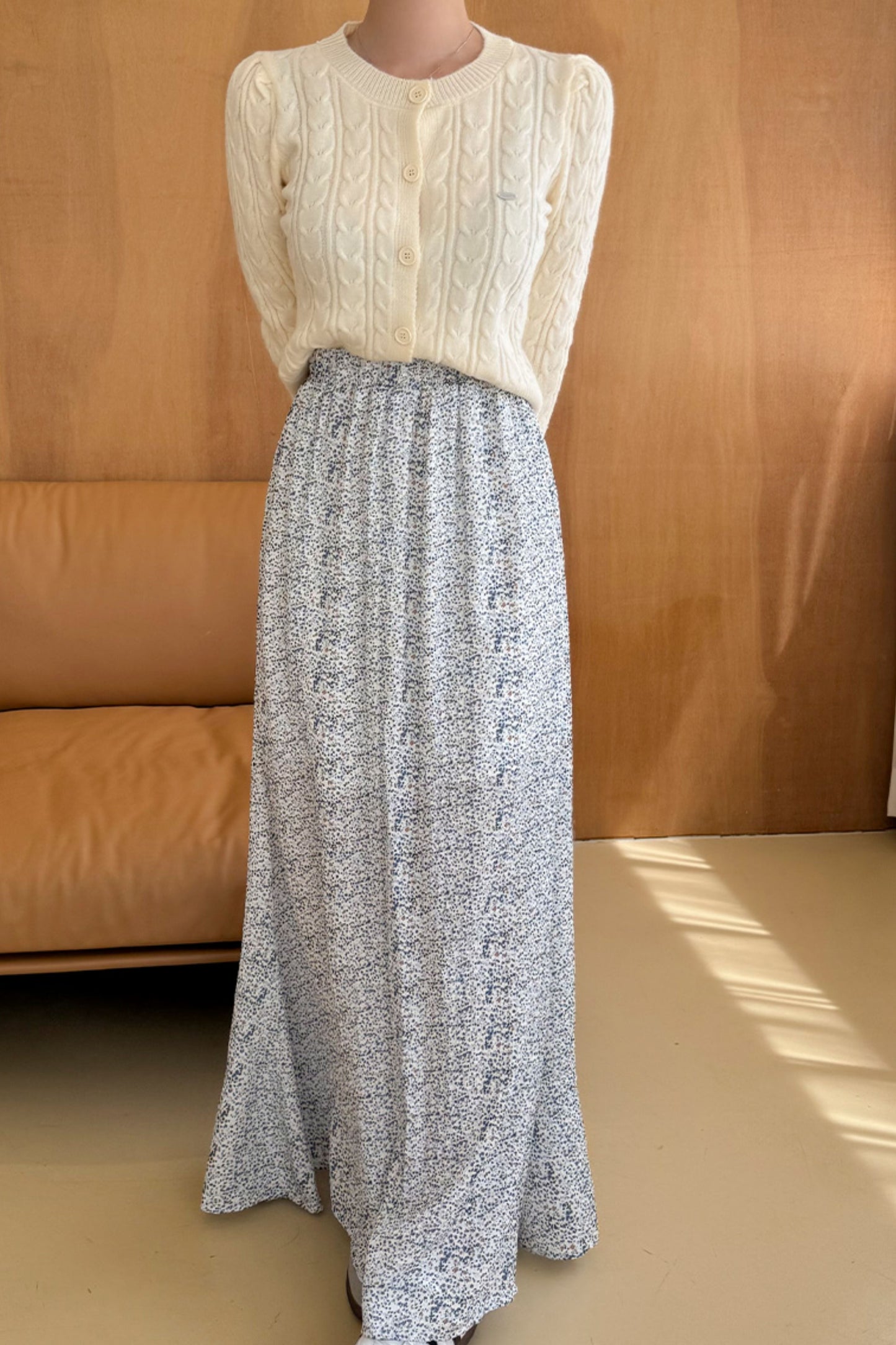 Sugar Knit Button-Up