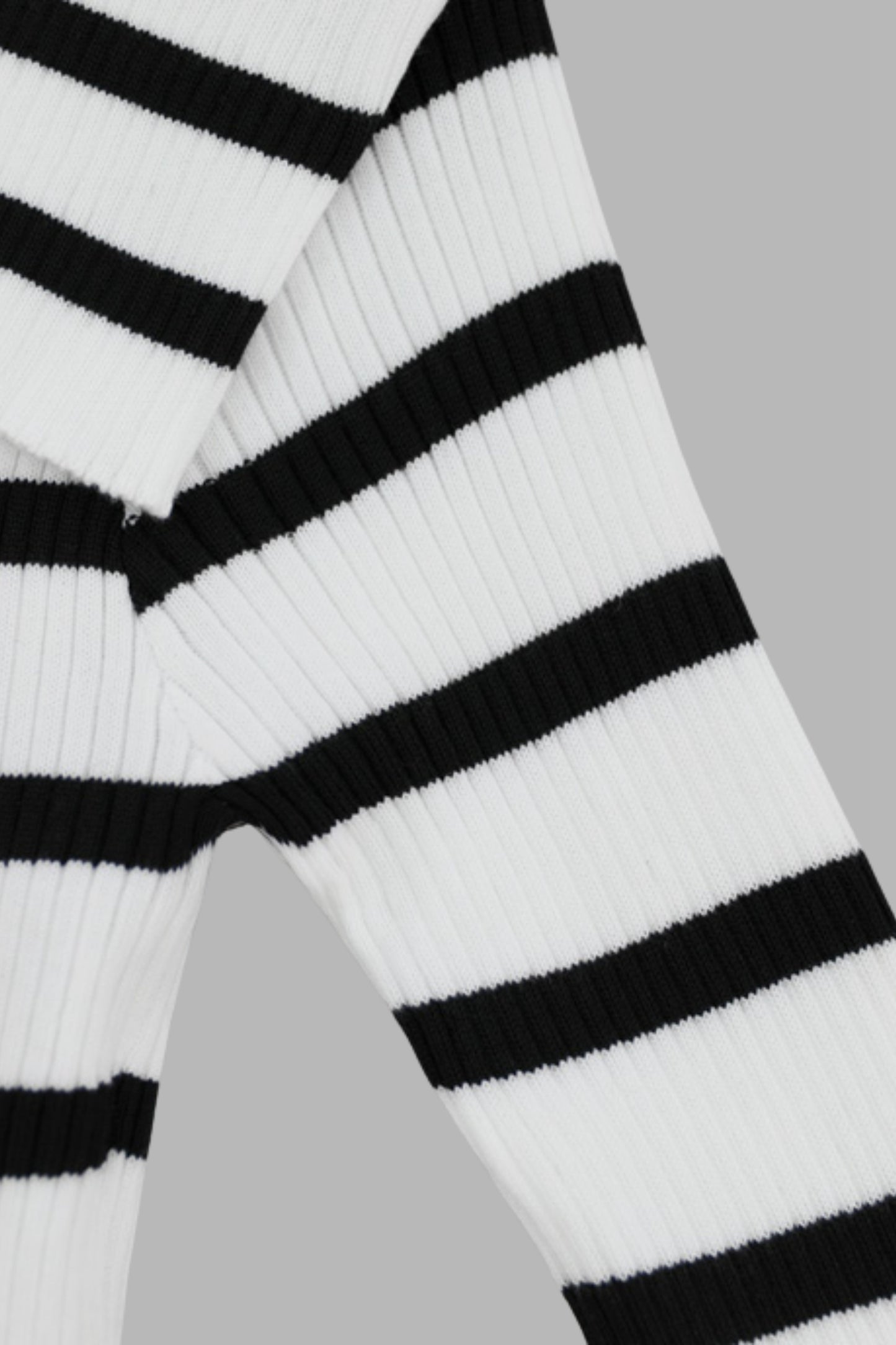 Monochrome Sailor Knit Top