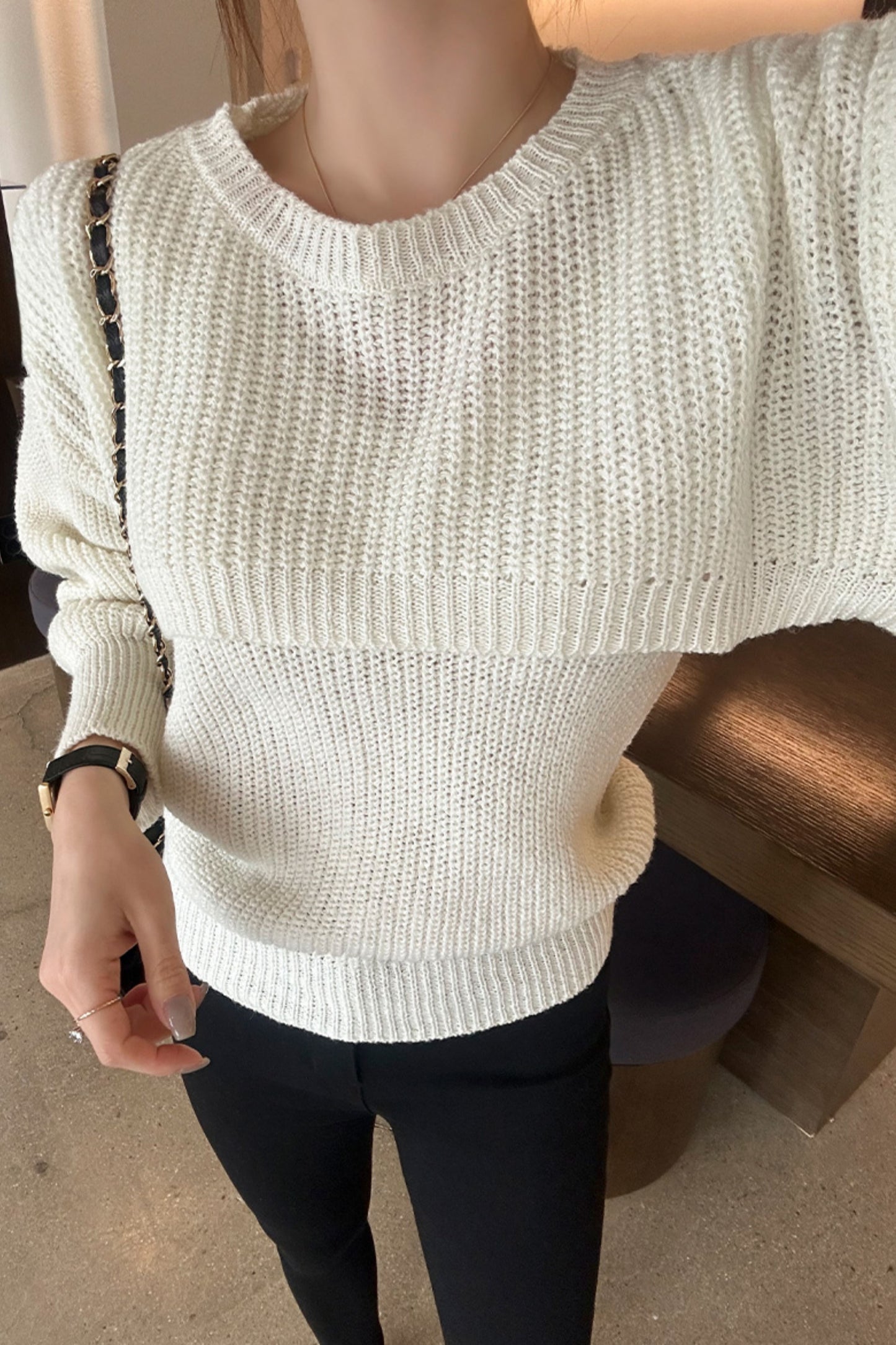 Double Bolero Vest Knit Set
