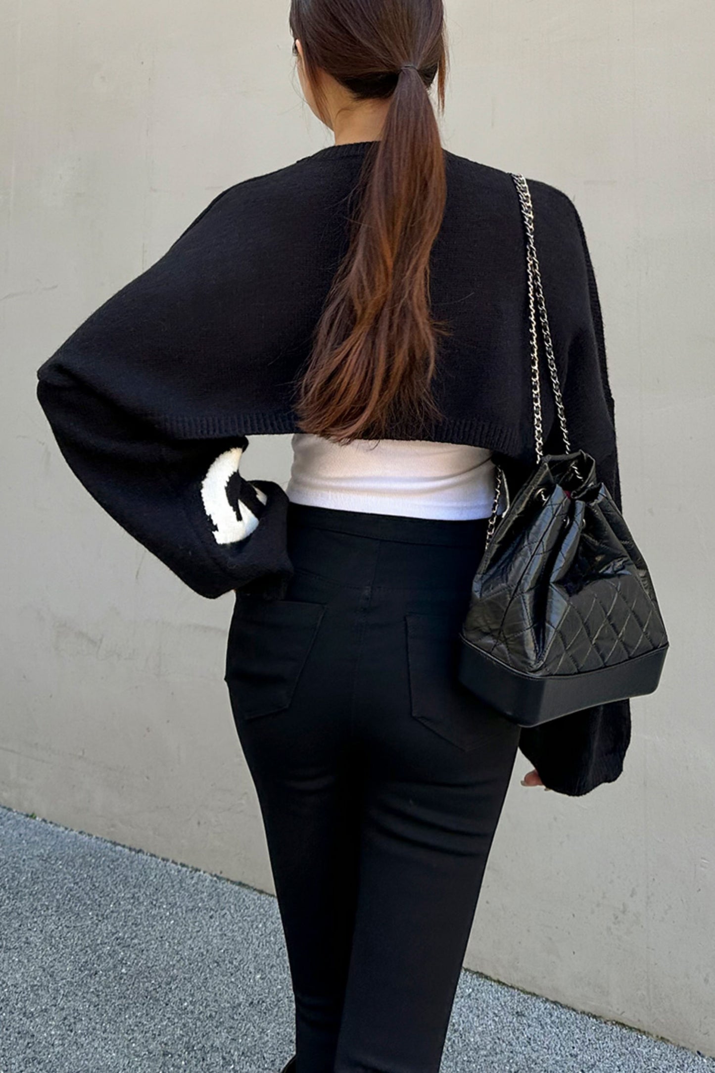 Something Cropped Knit Top