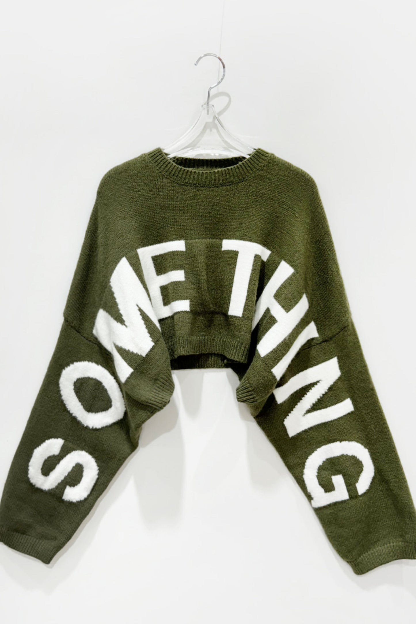 Something Cropped Knit Top