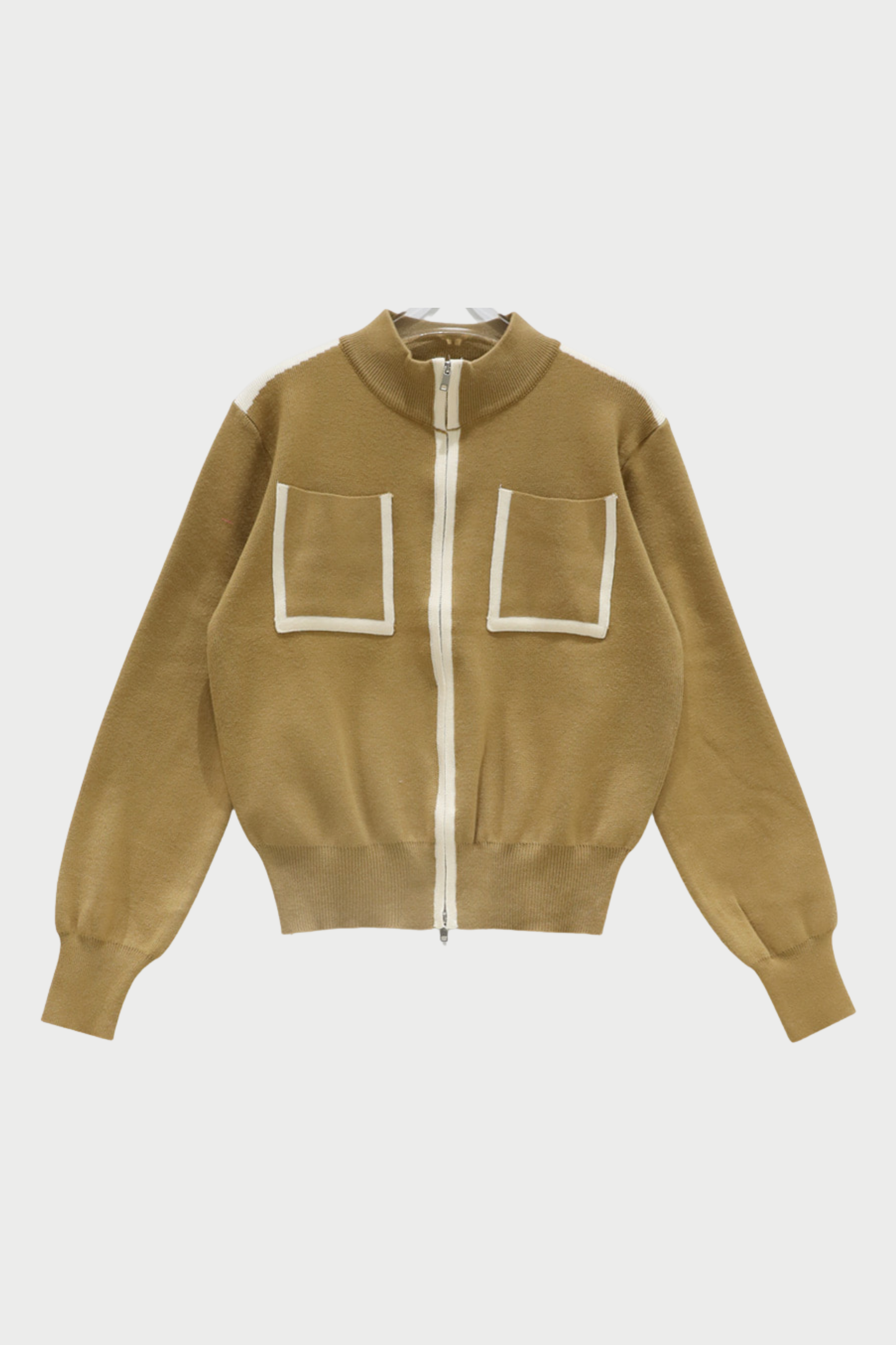City Line Zip Knit