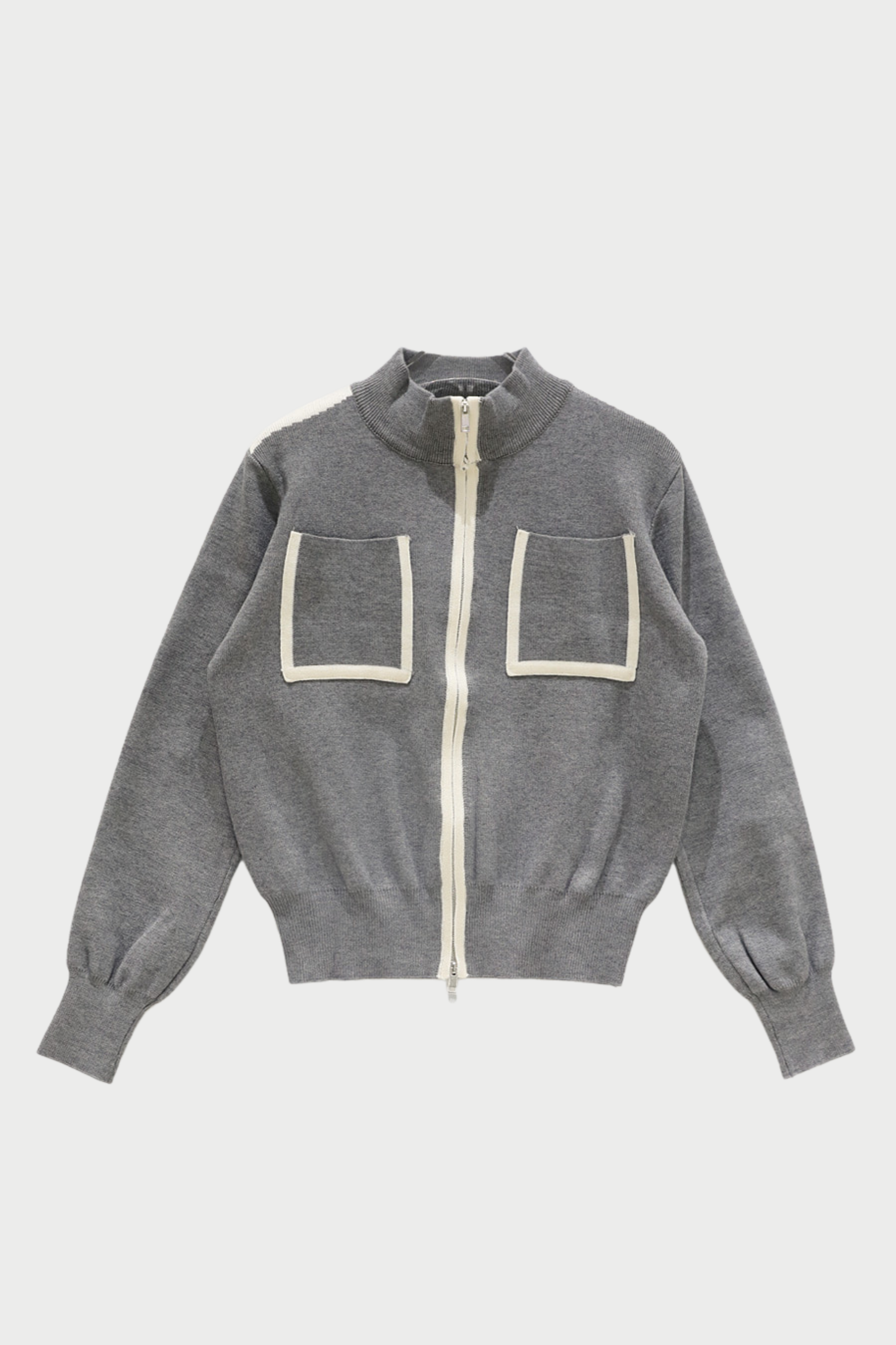 City Line Zip Knit