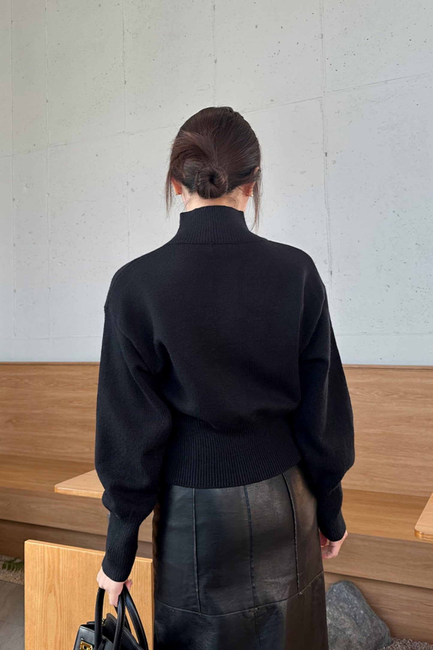 Foreand Half-Zip Knit
