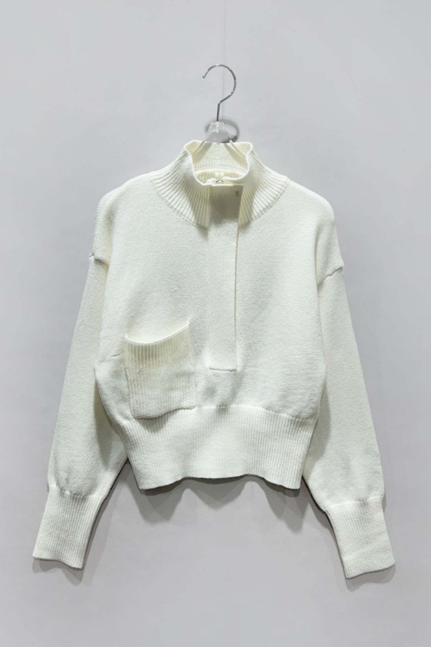 Foreand Half-Zip Knit