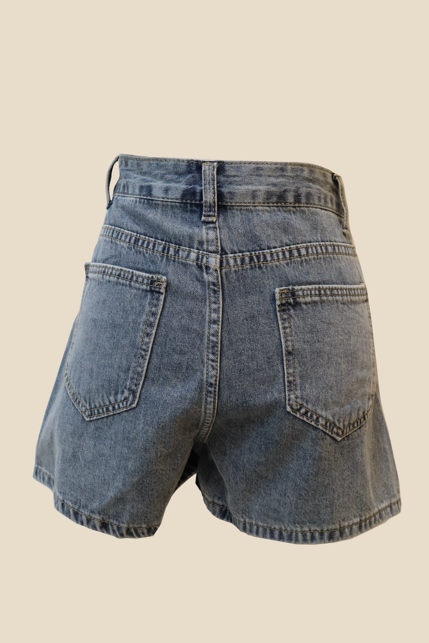 Denim Wrap Skort