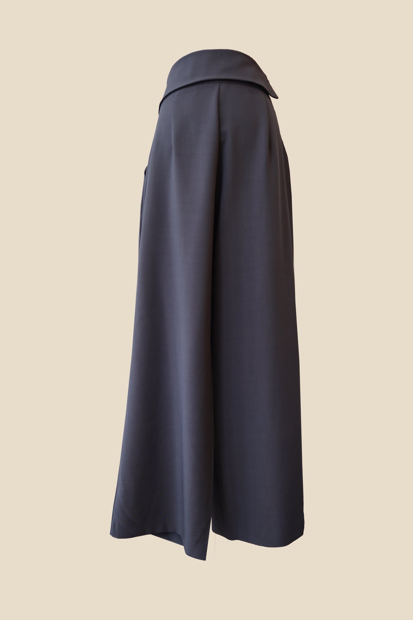 Oblique Wrap Wide Pants