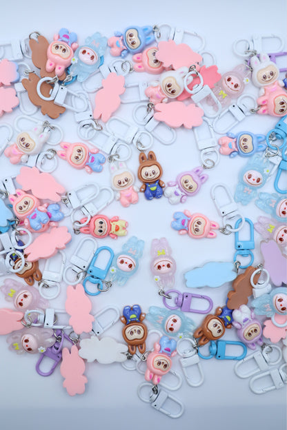 Mini Labu Monster Keychain