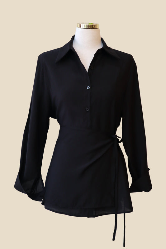 Mobe Wrap Shirt Set