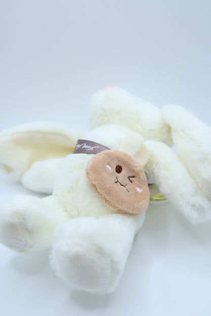 Sweet Scented Large Bunny Plush Keychain