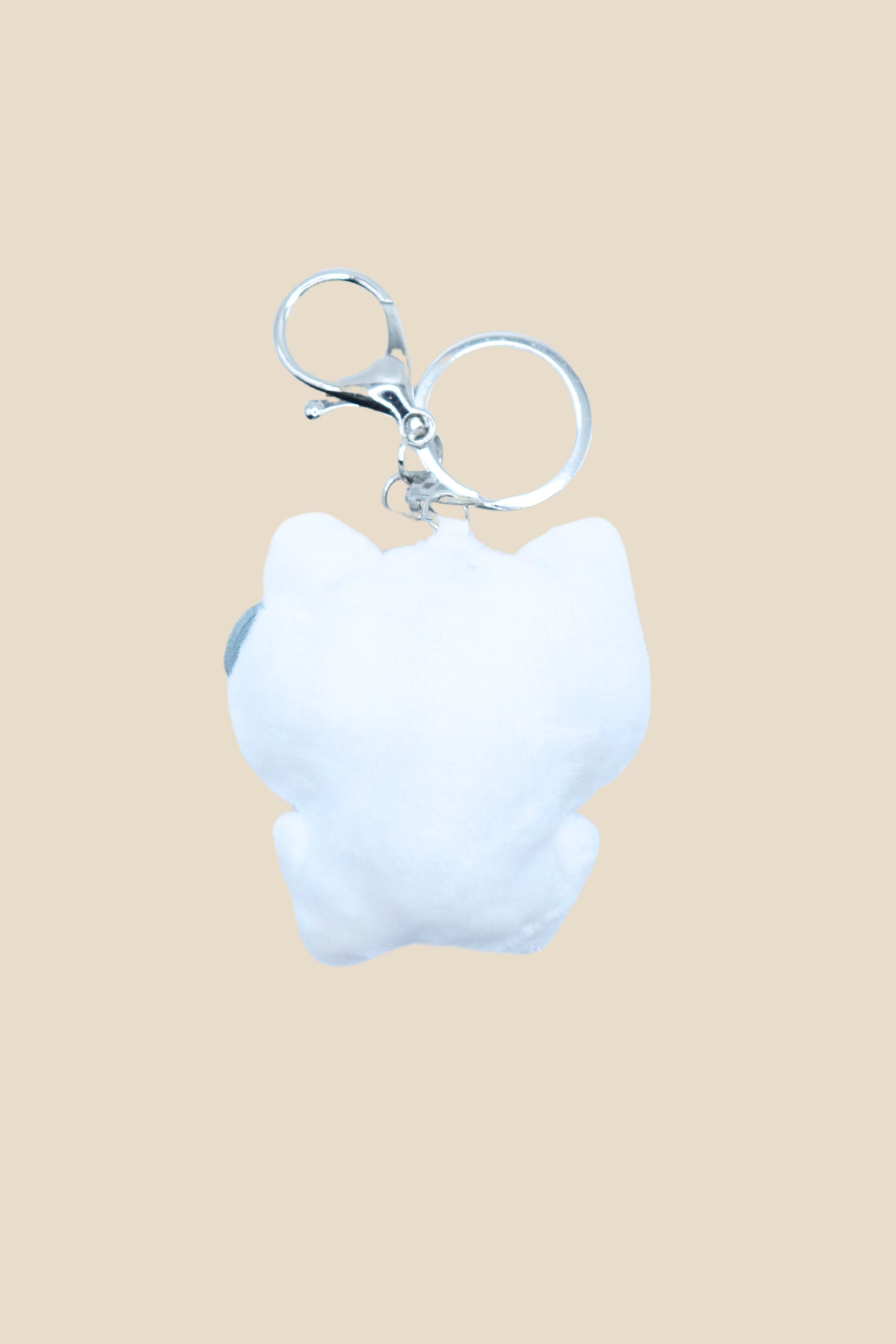 DJ Meow Meow Plush Keychain