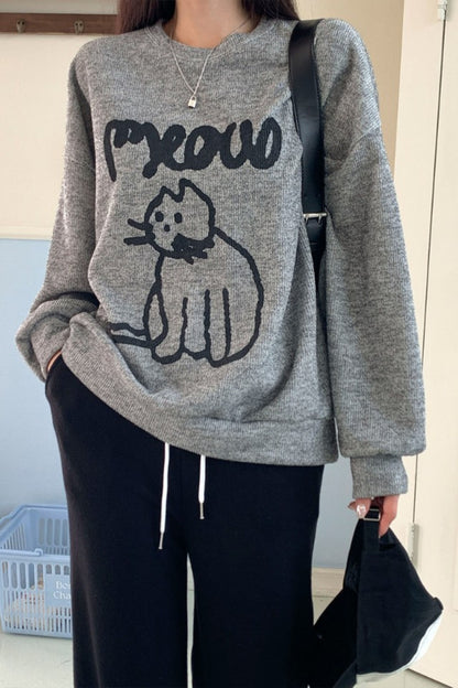 Meow Sketch Pull-Over