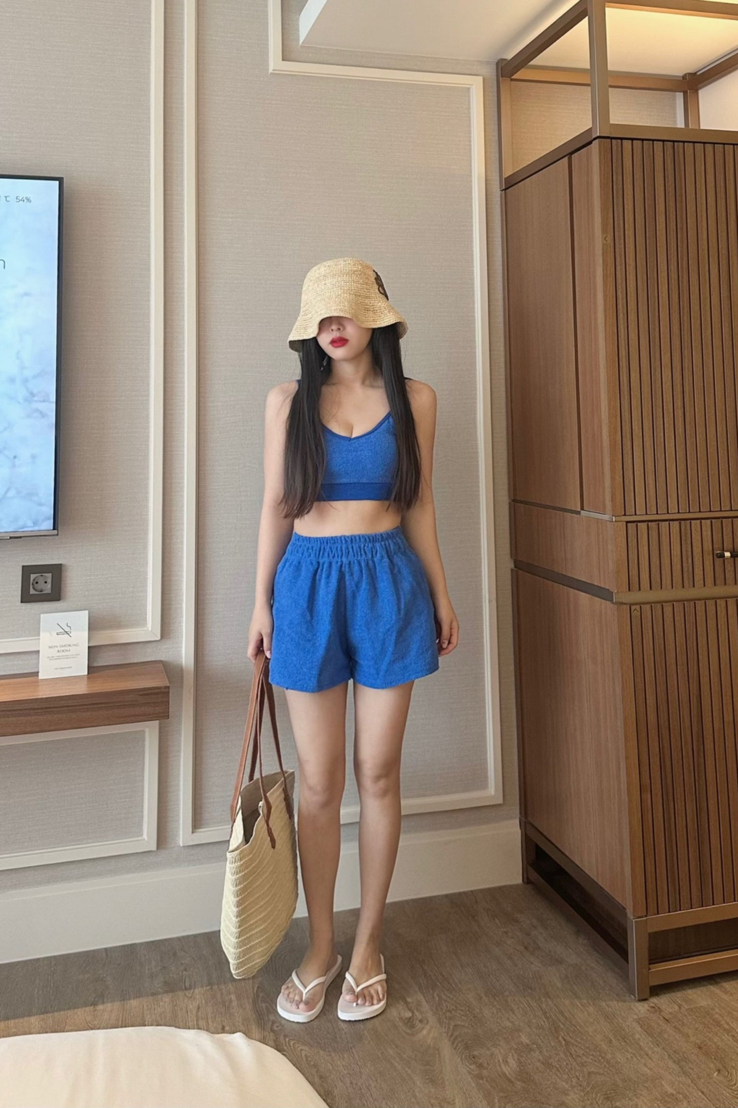 3-Piece Towel Bikini Set