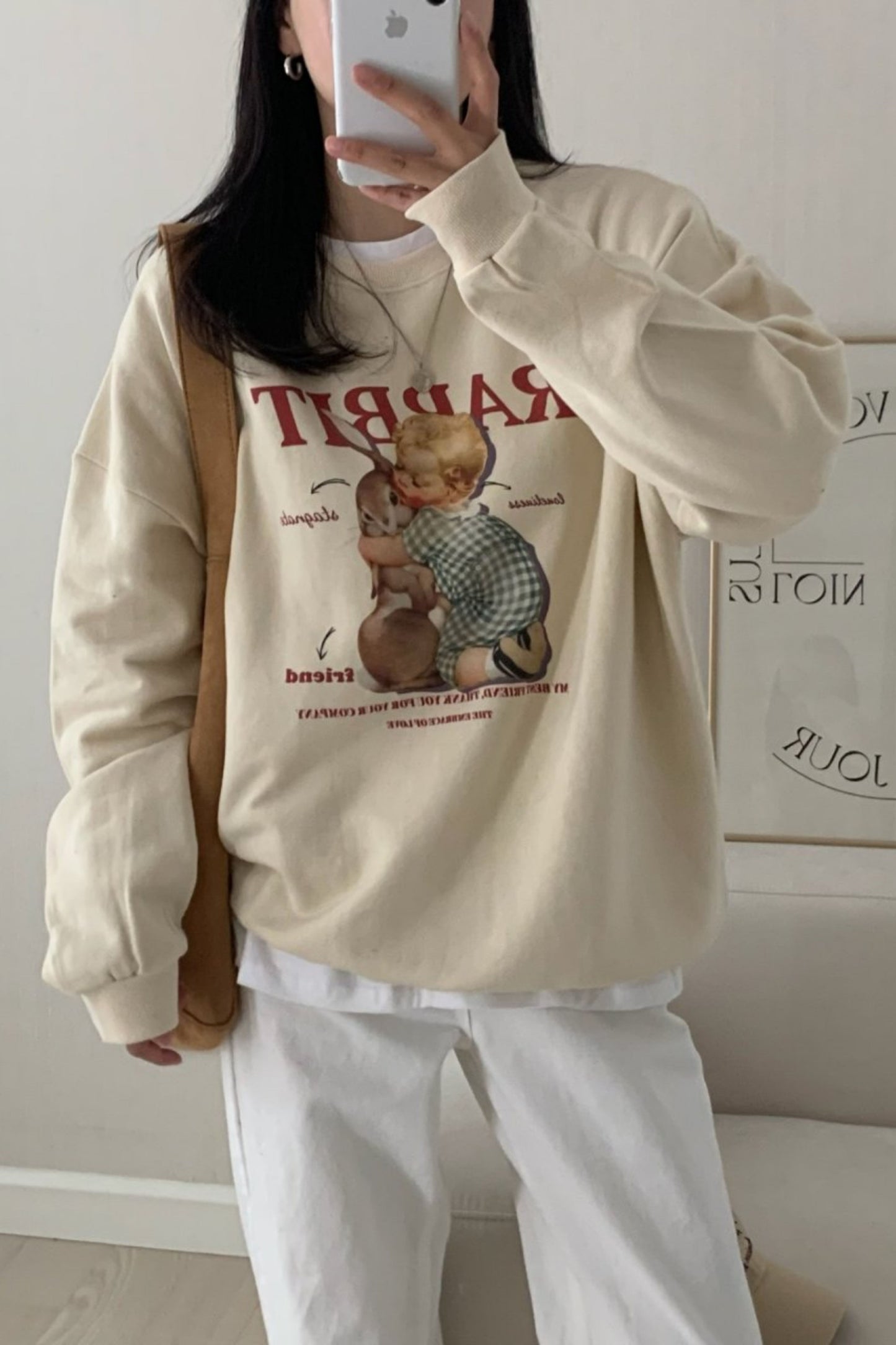 Vintage Rabbit Sweatshirt