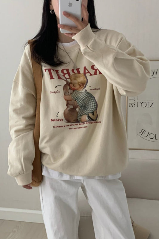 Vintage Rabbit Sweatshirt