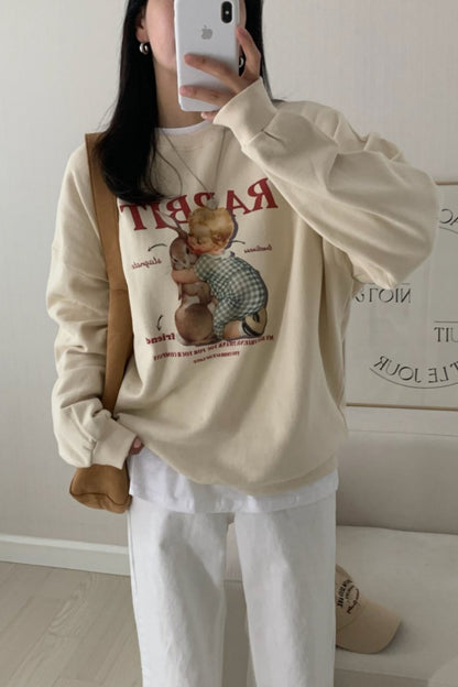Vintage Rabbit Sweatshirt