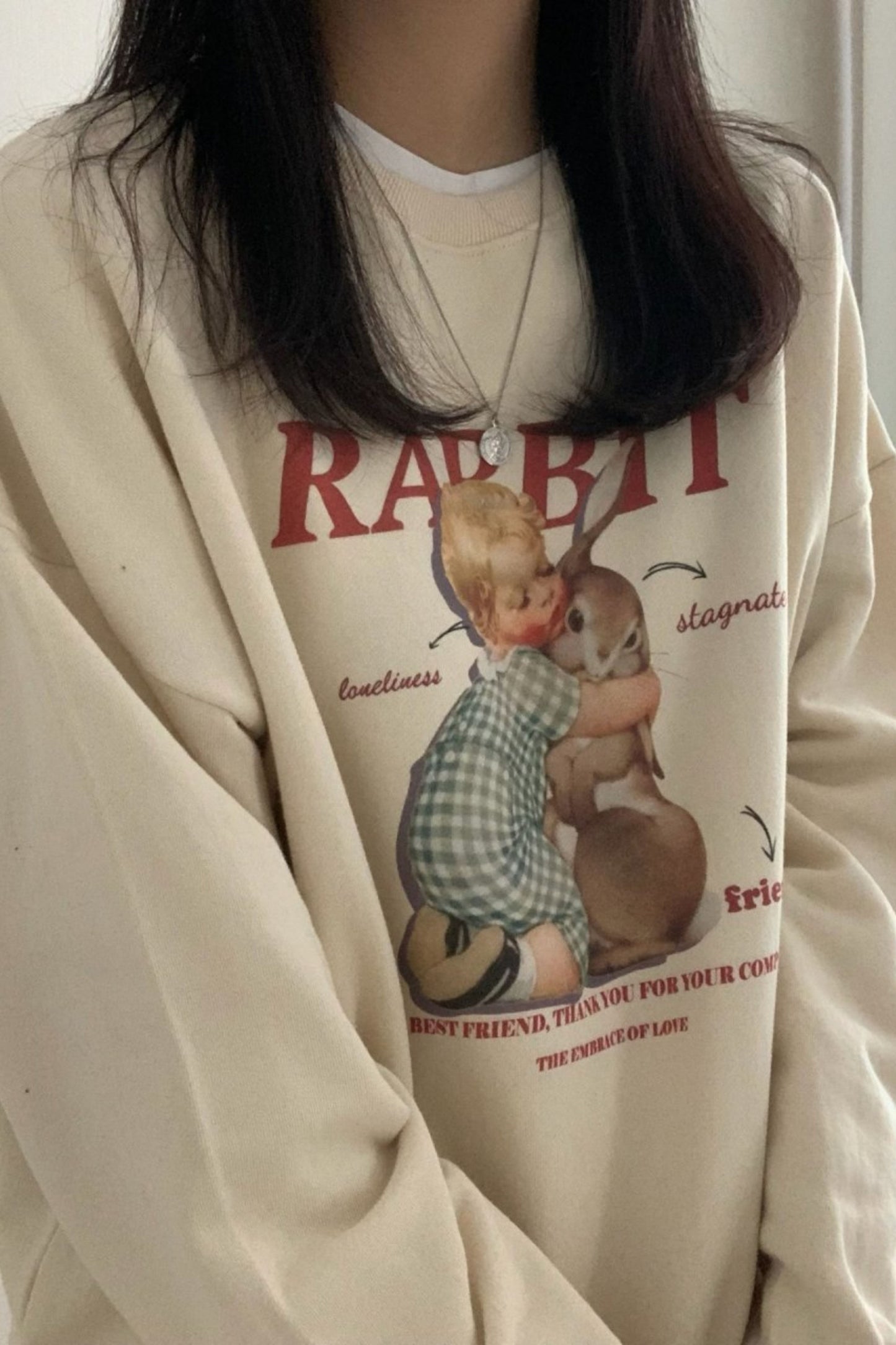 Vintage Rabbit Sweatshirt
