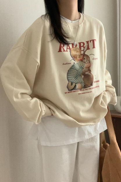 Vintage Rabbit Sweatshirt