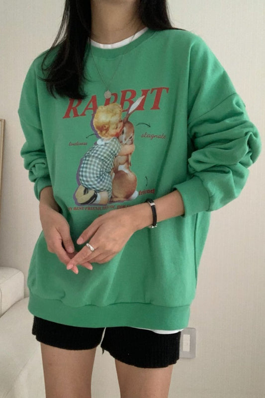 Vintage Rabbit Sweatshirt