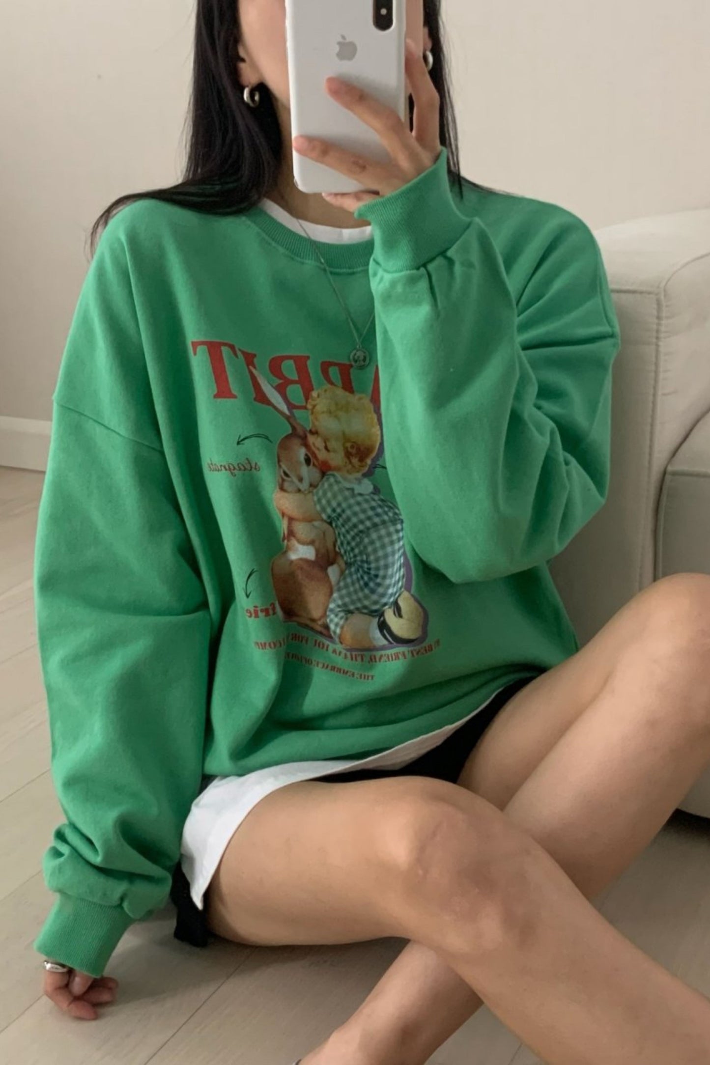 Vintage Rabbit Sweatshirt
