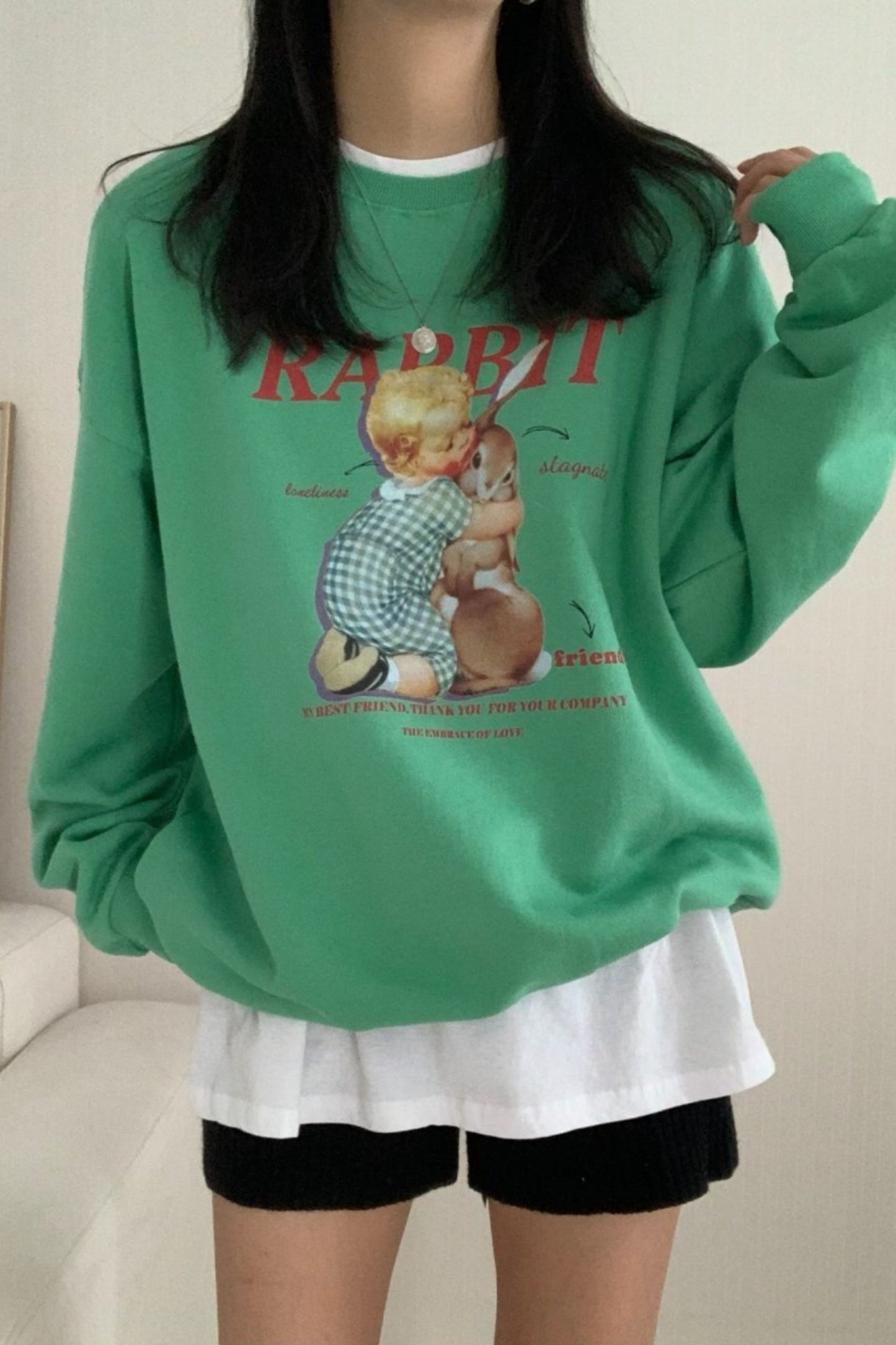 Vintage Rabbit Sweatshirt