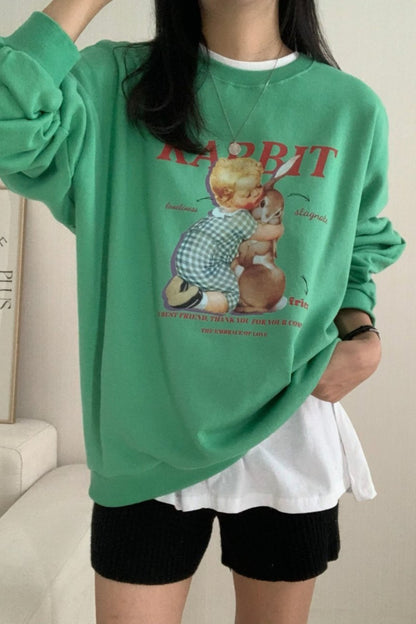 Vintage Rabbit Sweatshirt