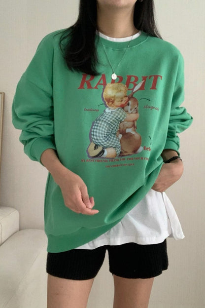 Vintage Rabbit Sweatshirt