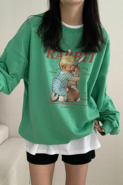 Vintage Rabbit Sweatshirt
