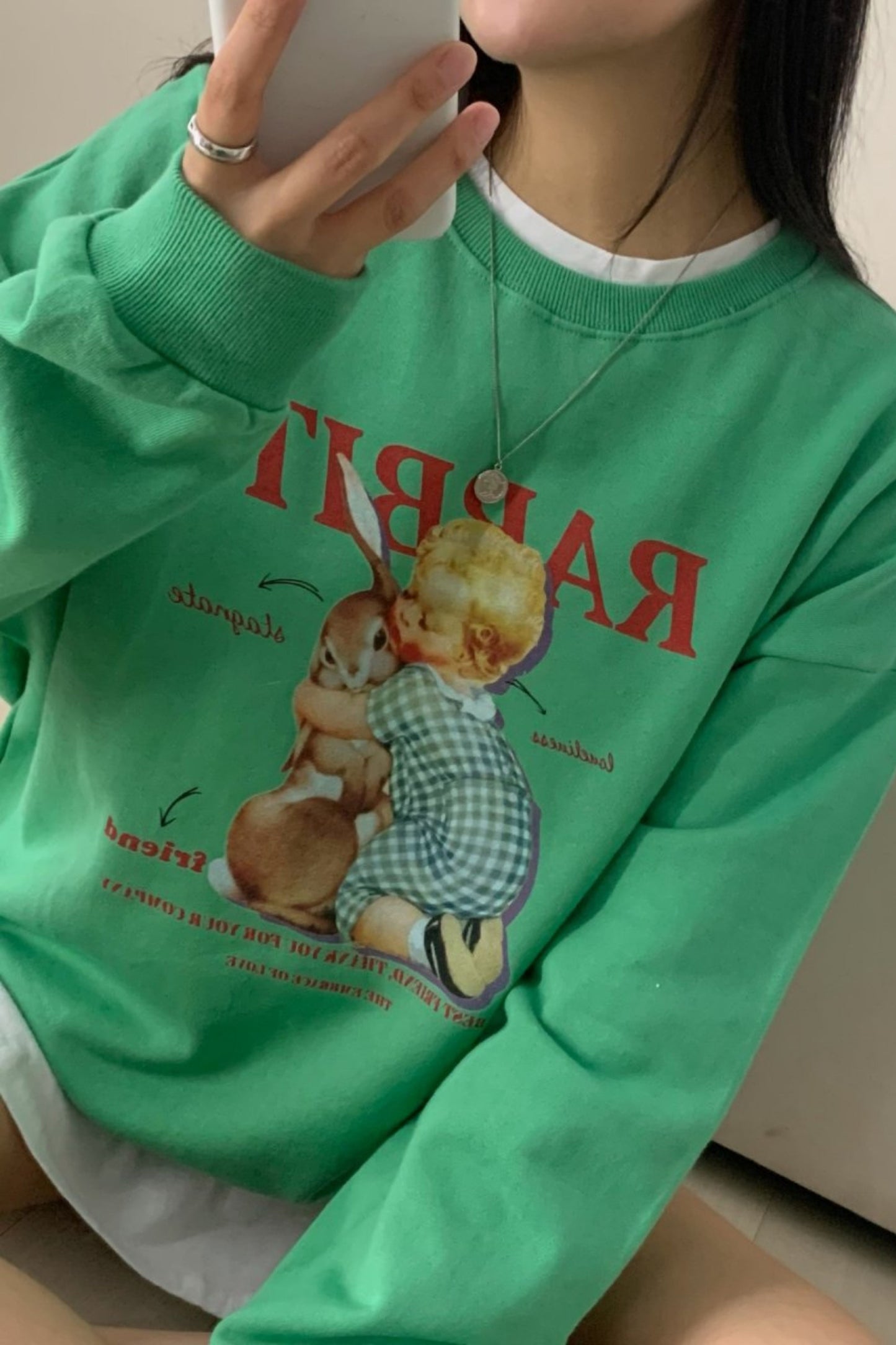 Vintage Rabbit Sweatshirt