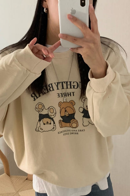 Three Naughty Bears Sweatshirt