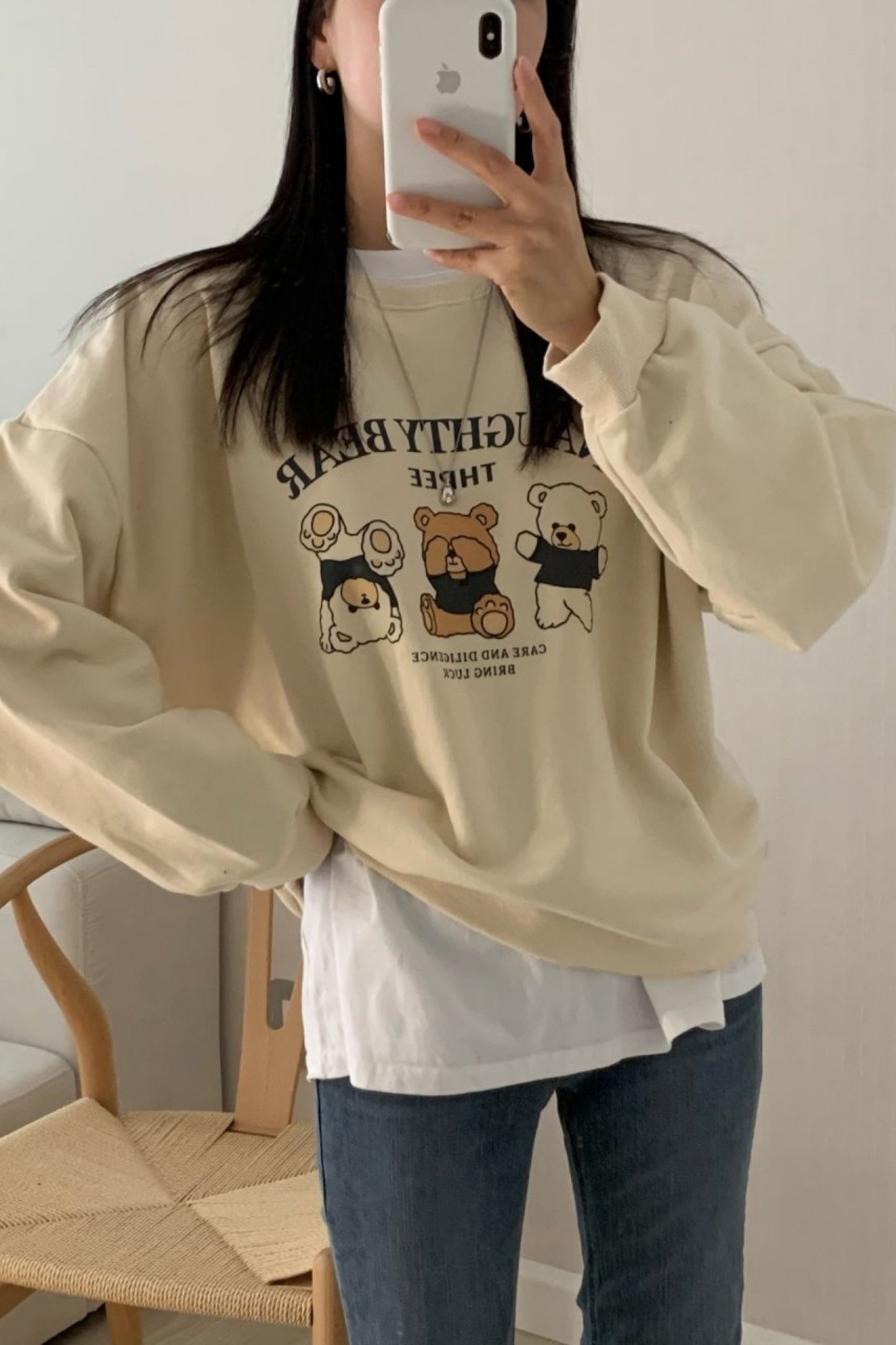 Three Naughty Bears Sweatshirt