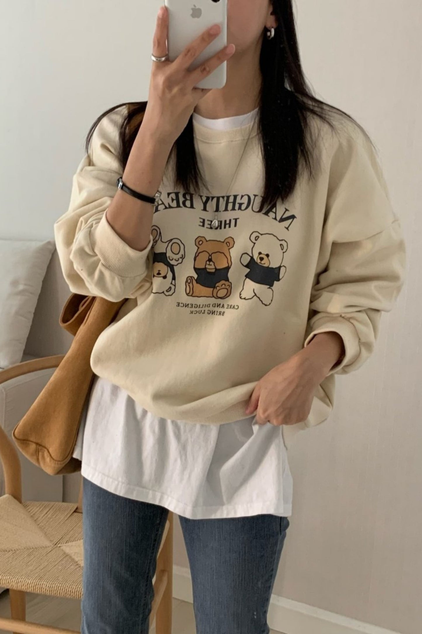 Three Naughty Bears Sweatshirt
