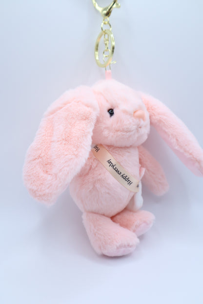 Sweet Scented Large Bunny Plush Keychain