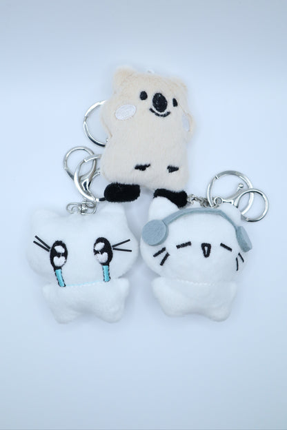 Quokka Plush Keychain
