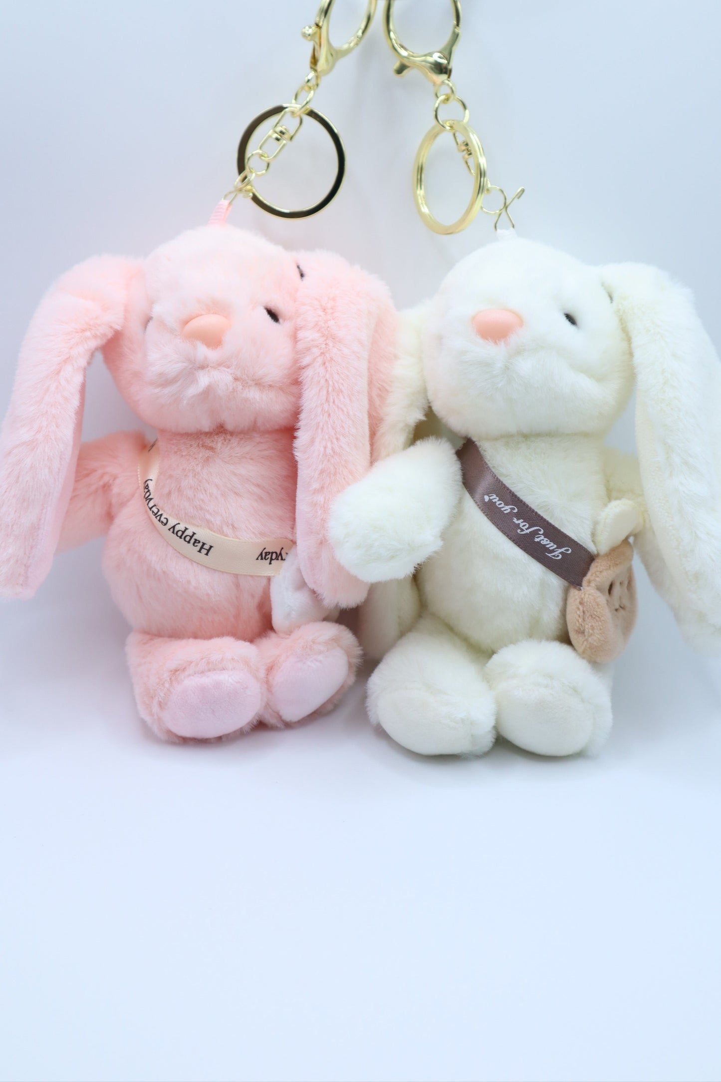 Sweet Scented Large Bunny Plush Keychain