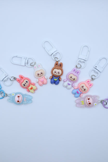 Mini Labu Monster Keychain