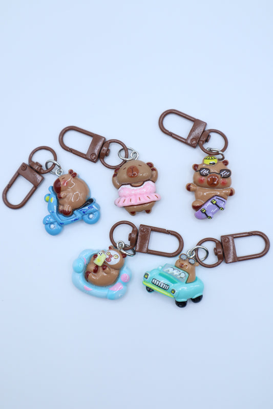 Capybara Mini Keychain