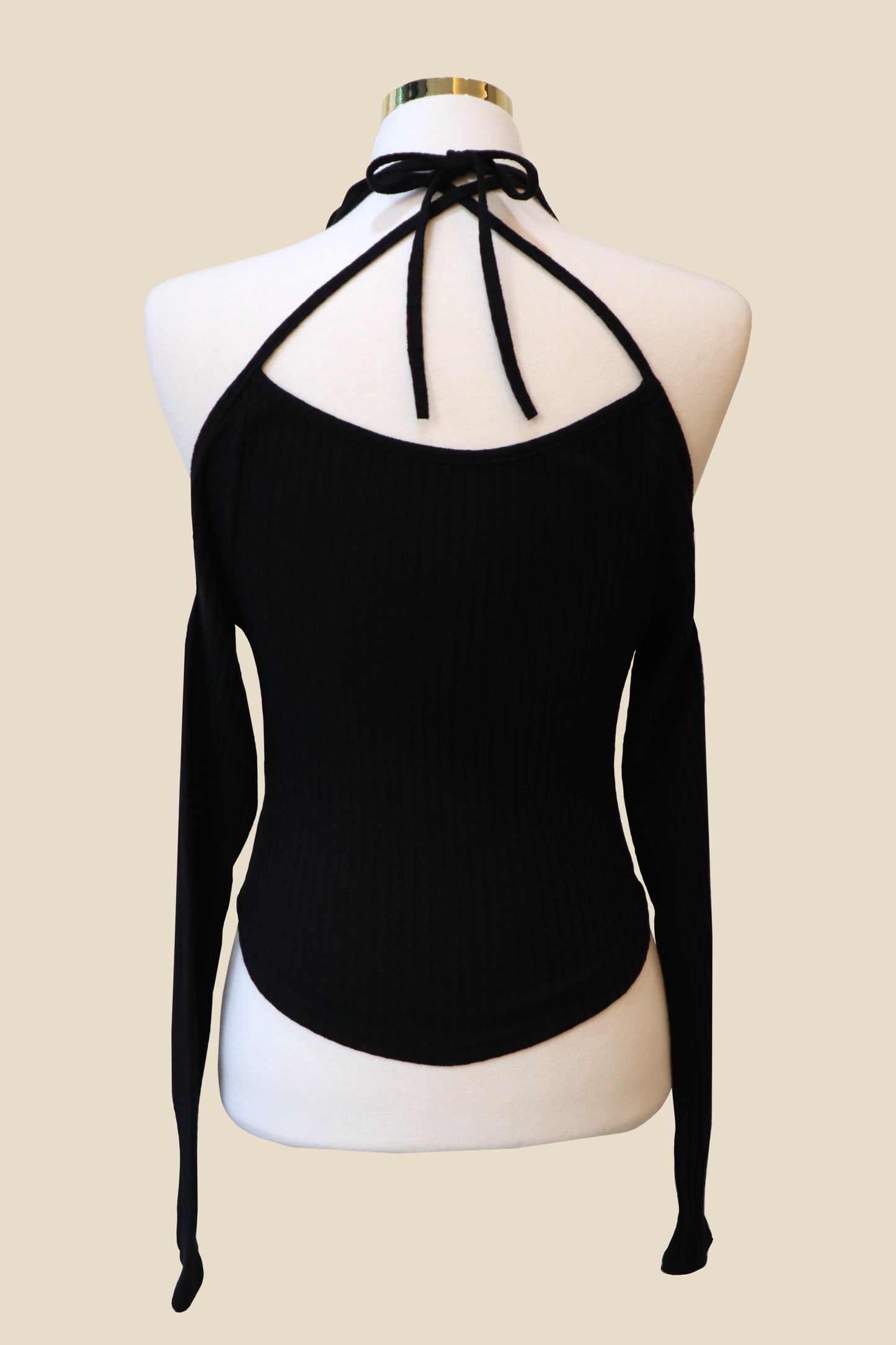 Tie-Up Shoulder Long Sleeve