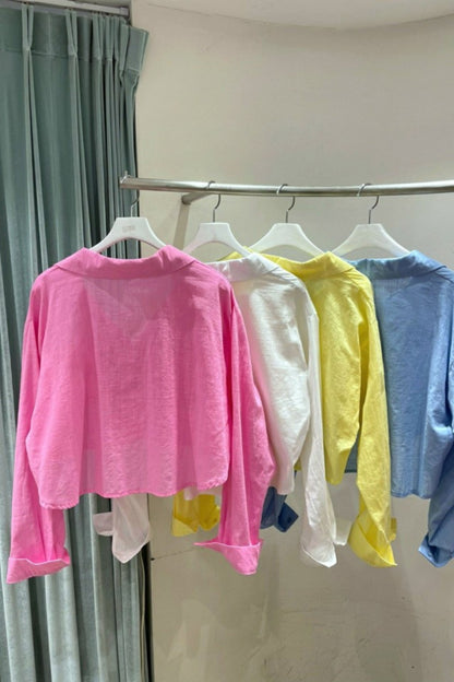 Remaking the Way Cropped Shirt