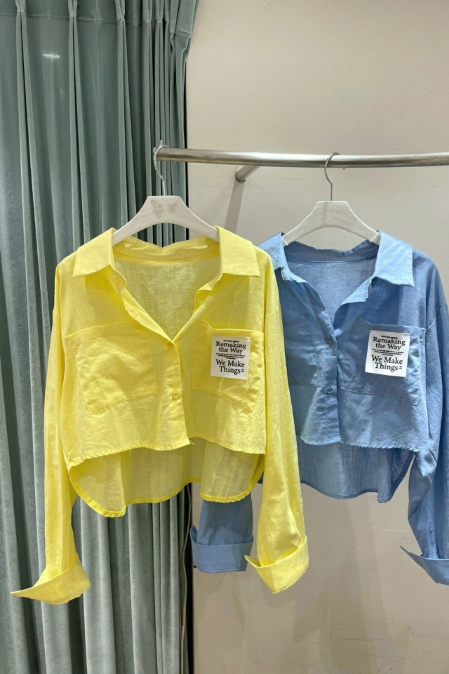 Remaking the Way Cropped Shirt
