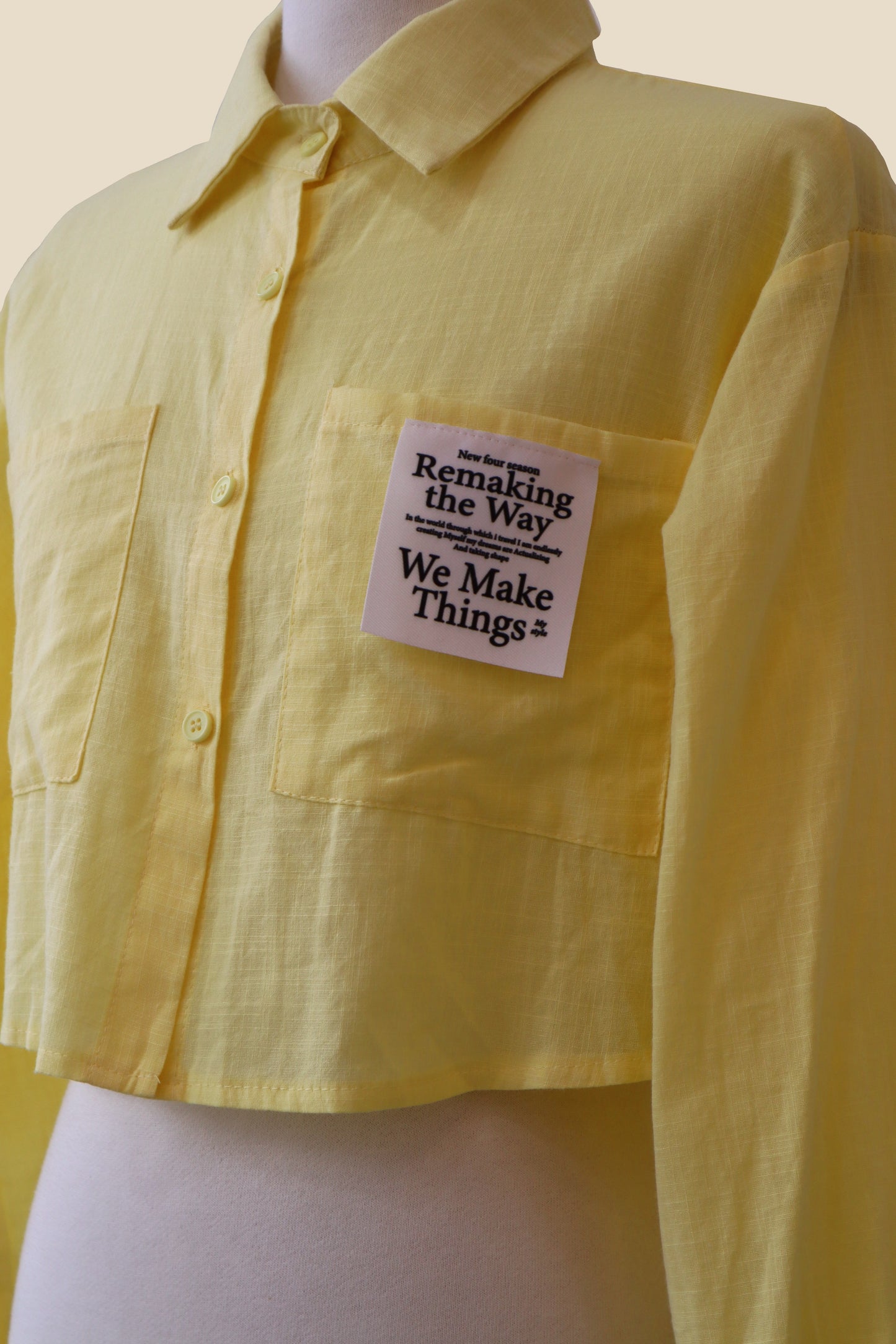 Remaking the Way Cropped Shirt
