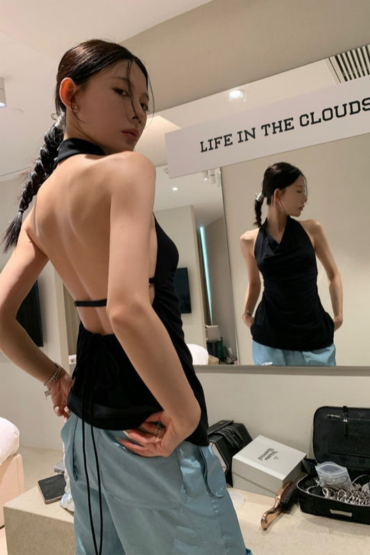 Sexy-Back Sleeveless Top